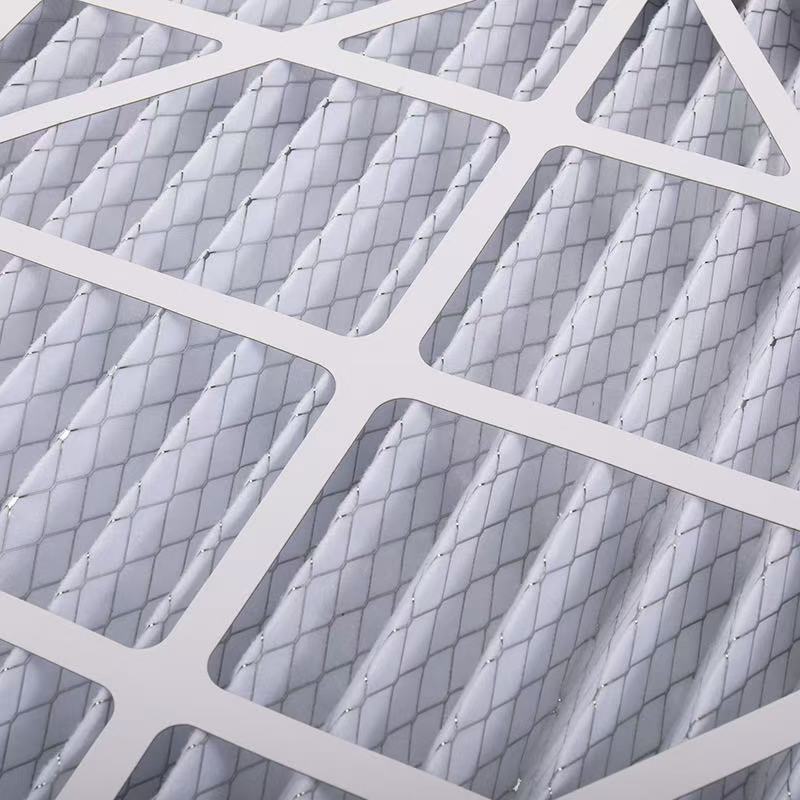 Close-up of a Furance & air conditioner filter