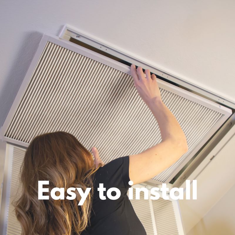 BNX TruFilter 14x24x1 Air Filter MERV 13 (6-Pack) - MADE IN USA - Electrostatic Pleated Air Conditioner HVAC AC Furnace Filters for Allergies, Pollen, Mold, Bacteria, Smoke, Allergen, MPR 1900 FPR 10 BNX TruFilter 14x24x1 Air Filter MERV 13 (6-Pack) - MADE IN USA - Electrostatic Pleated Air Conditioner HVAC AC Furnace Filters for Allergies, Pollen, Mold, Bacteria, Smoke, Allergen, MPR 1900 FPR 10